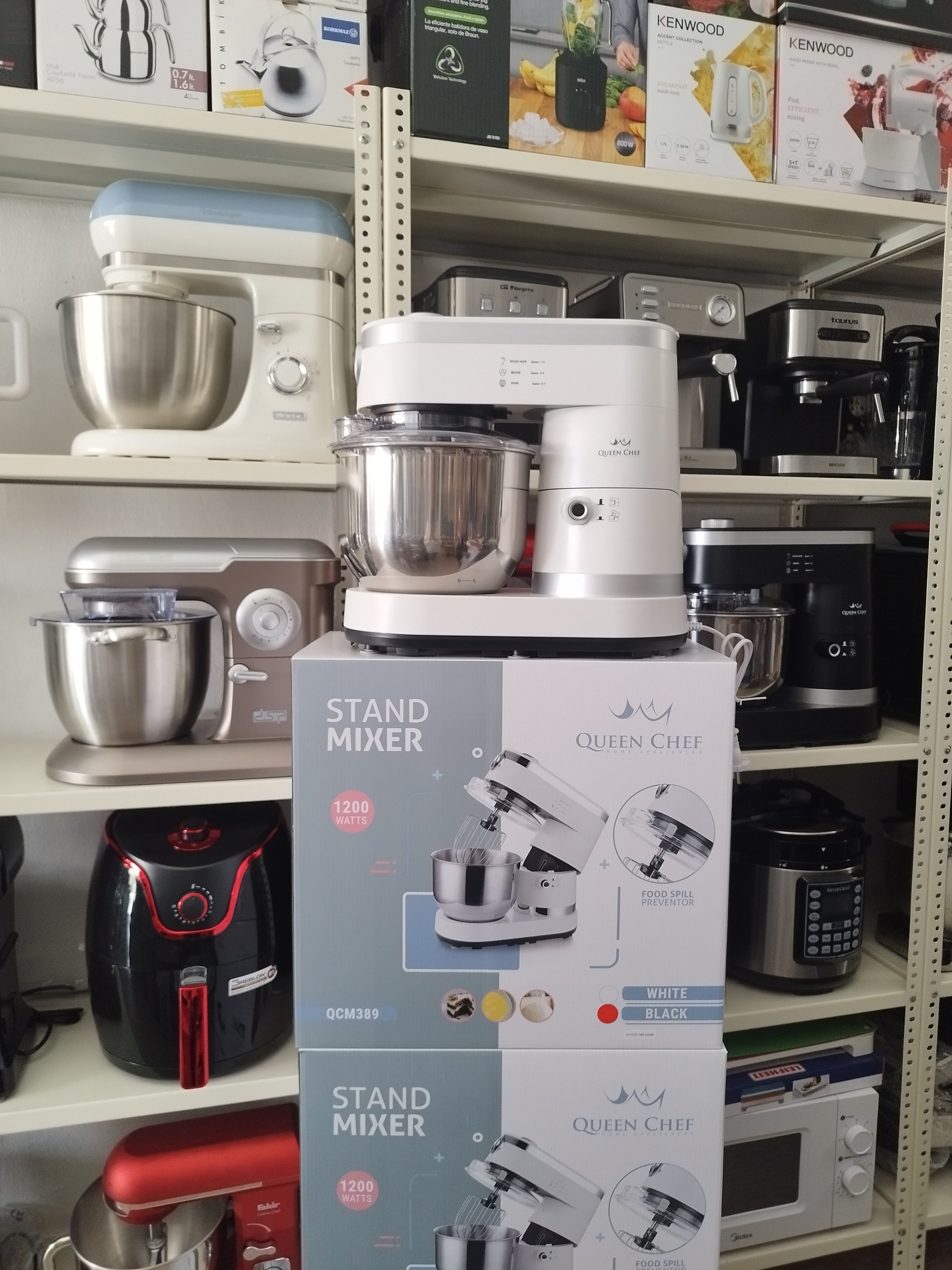 Queen Chef 6.5L عجانة ابيض