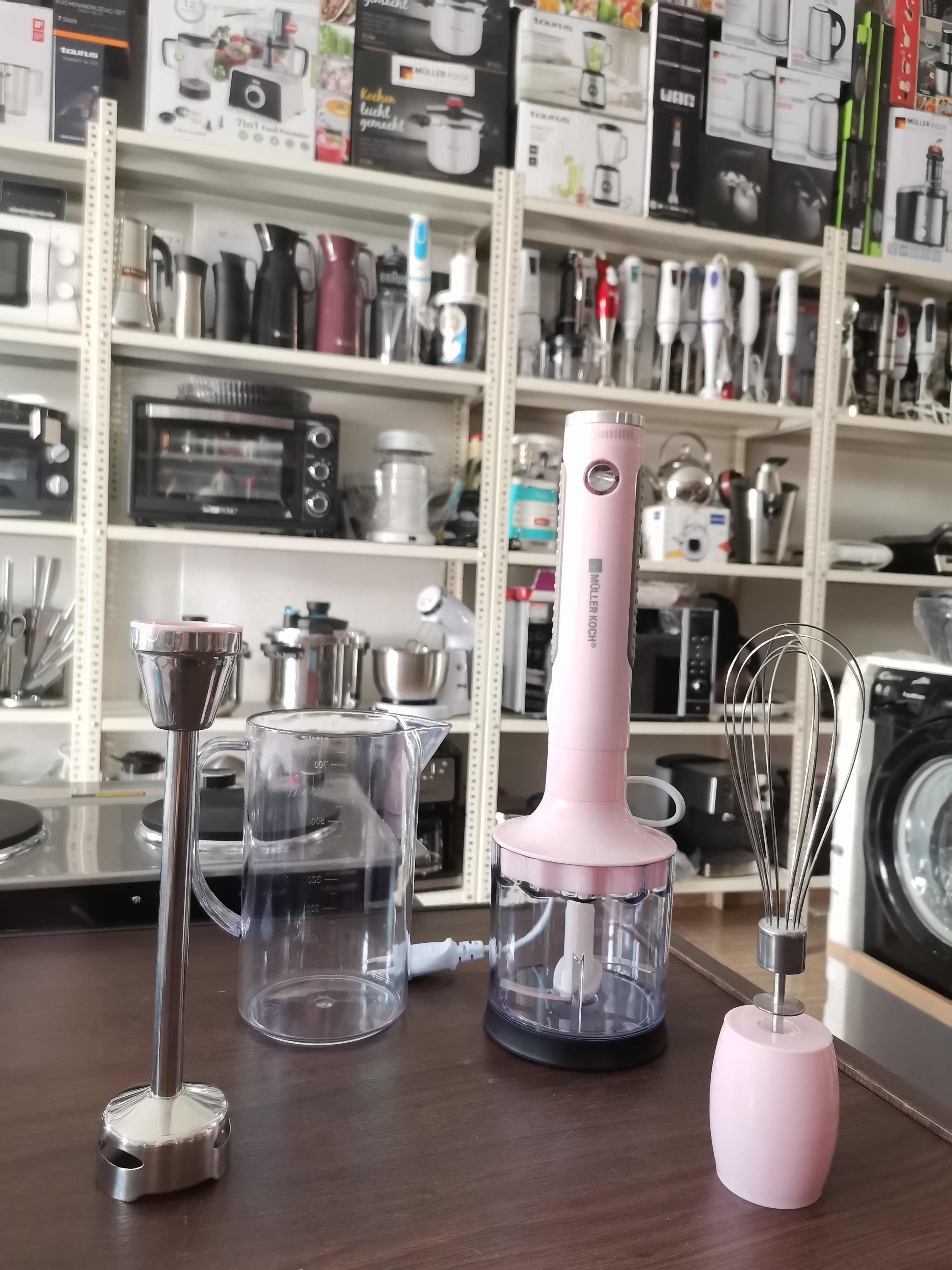 Muller koch hand blender pink