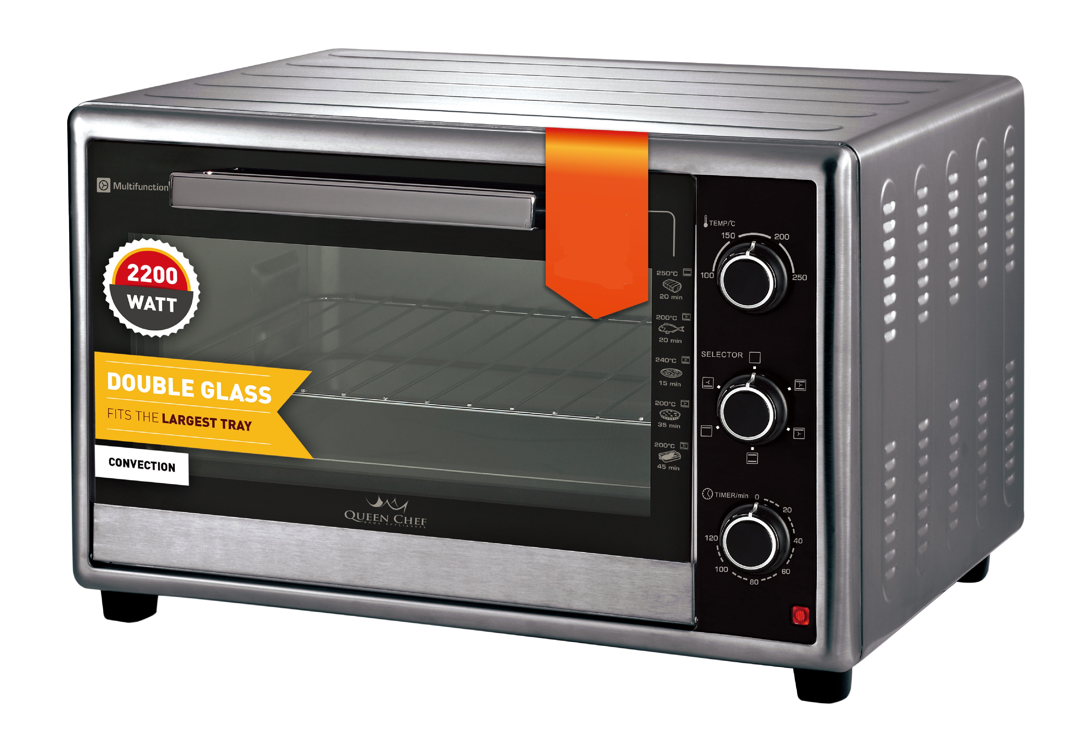 75L Queen Chef فرن كهربا