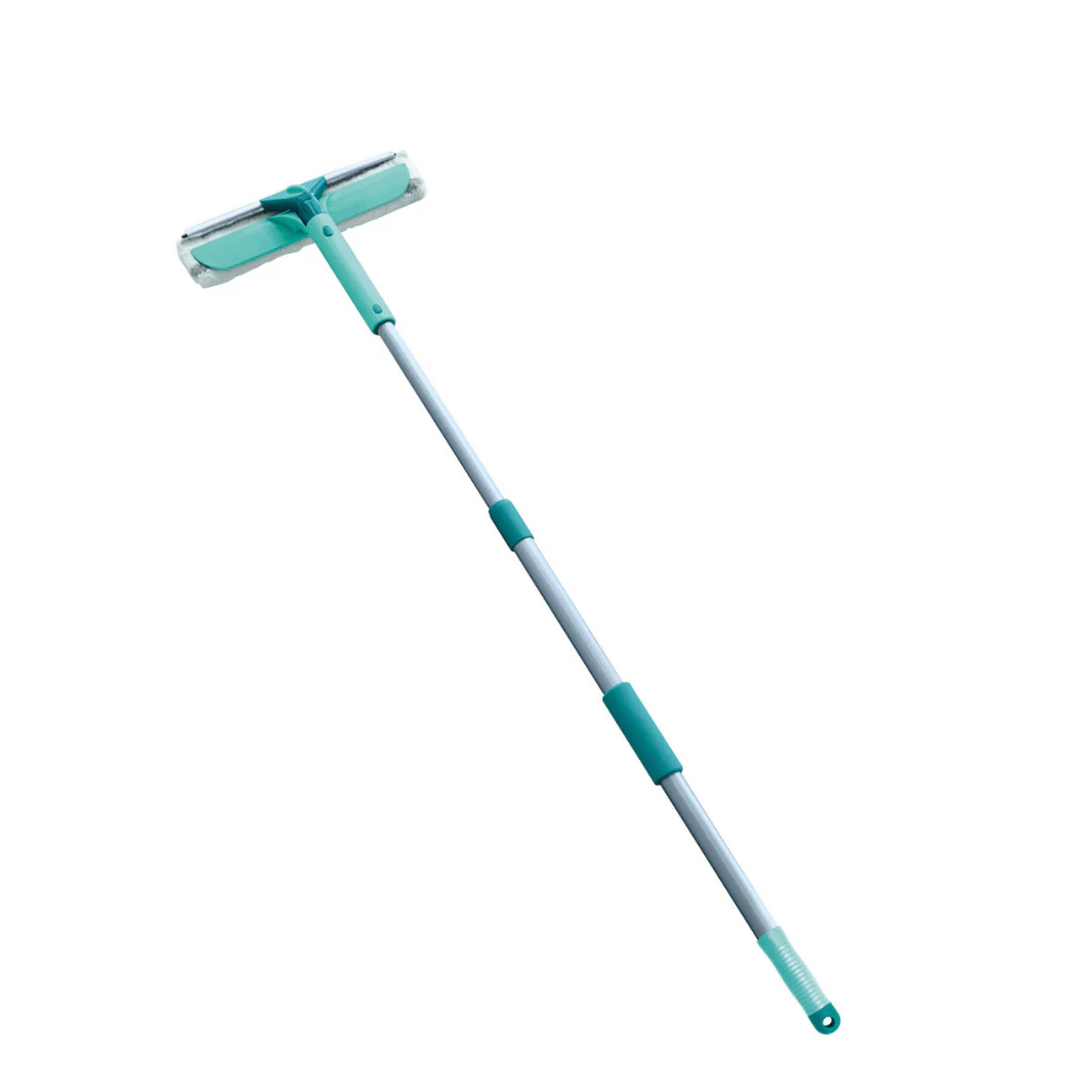 Leifheit Classic Window Cleaner Telescopic 155 cm 33cm 2 in 1`761318352129LF55238 155cm قشاطة