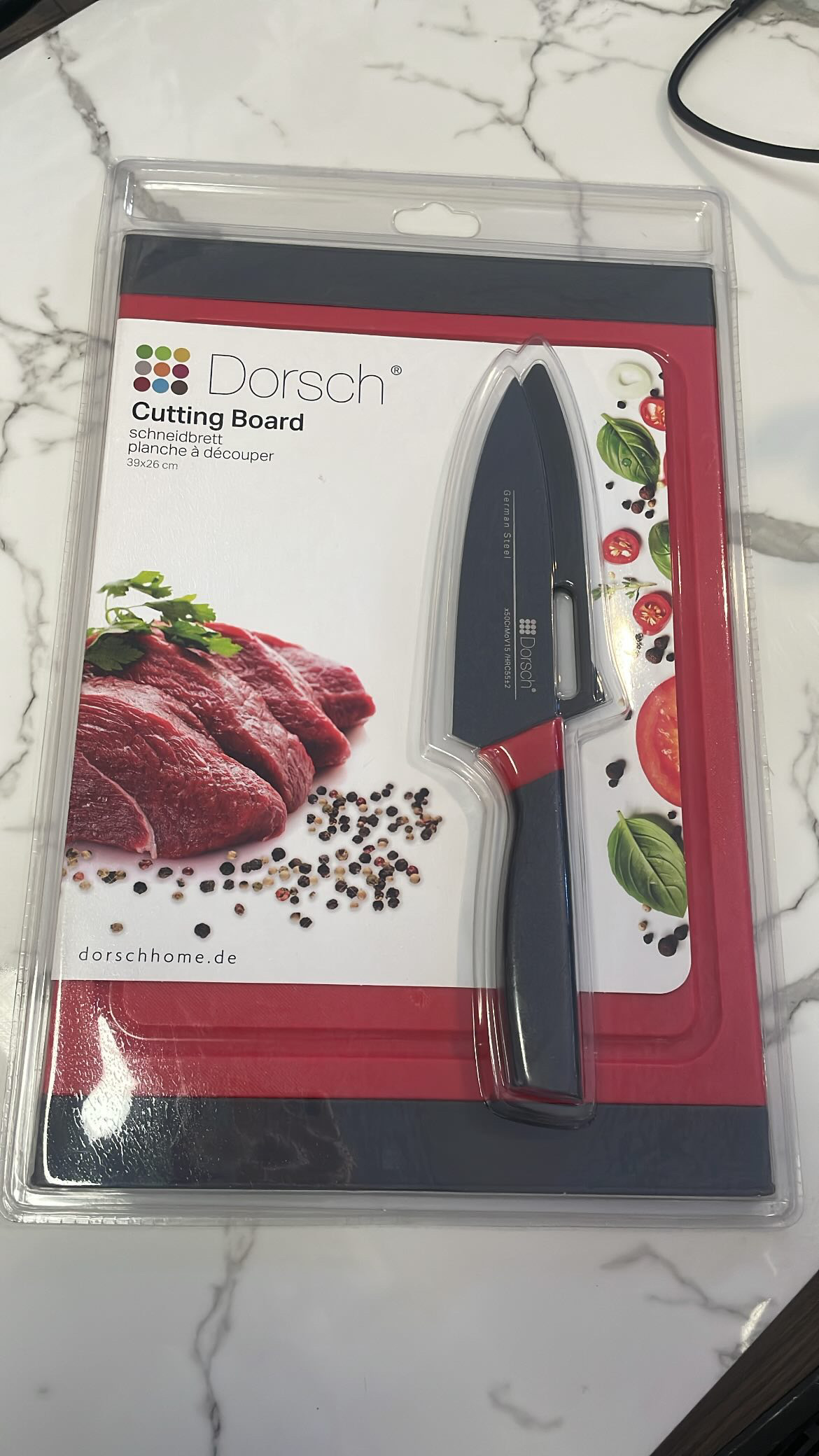 سكينة وستند تقطيع احمر Dorsch