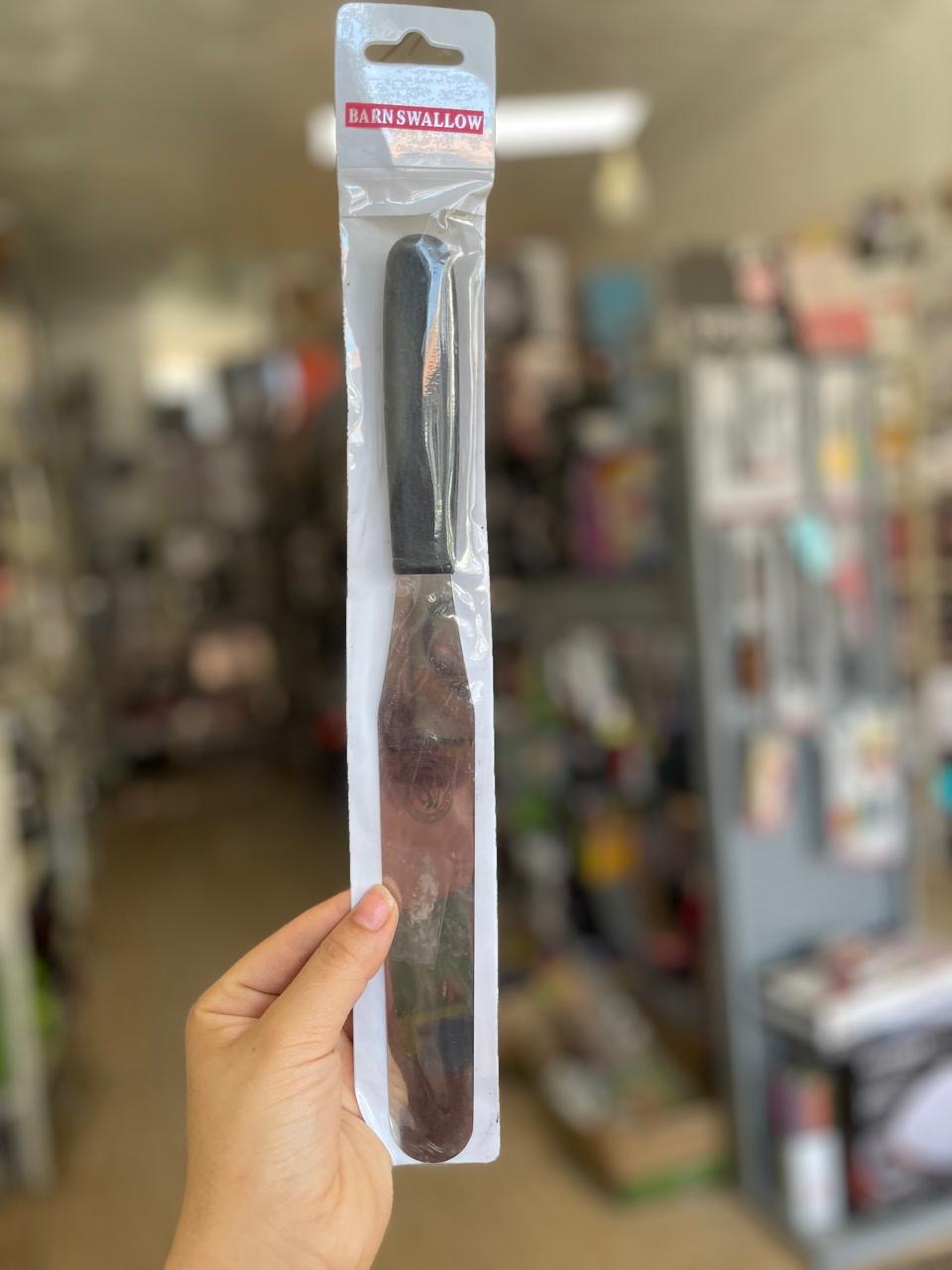 سباتولا مسطحة للكريمة ستنلس