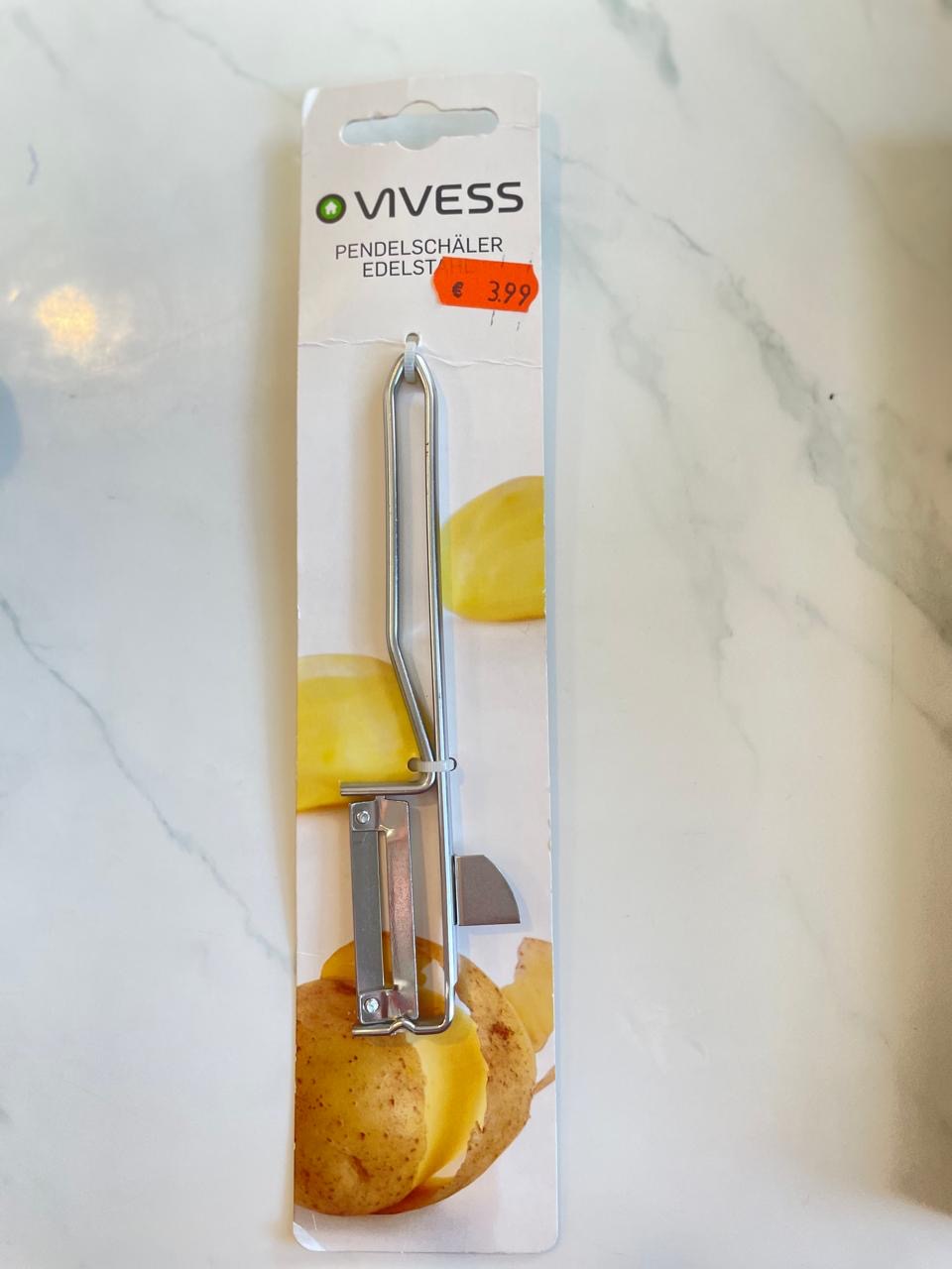 قشارة يد ستنلس Vivess