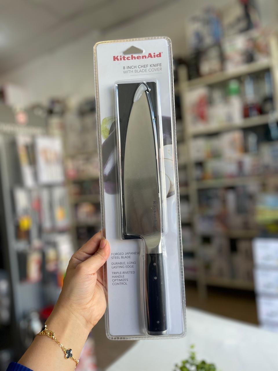 kitchen aid 8inch سكين اسود