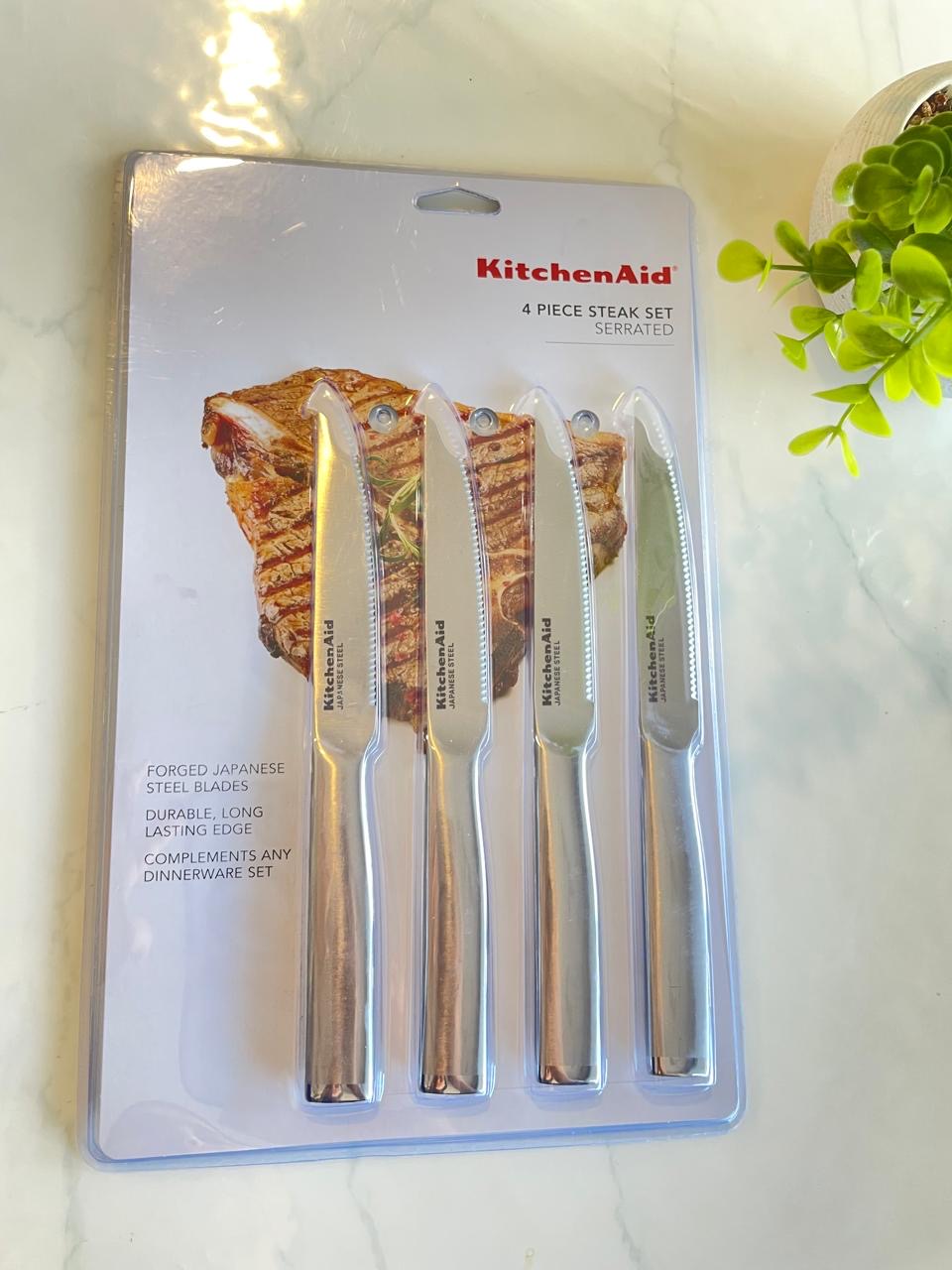 مجموعة سكاكين ستيك kitchen aid