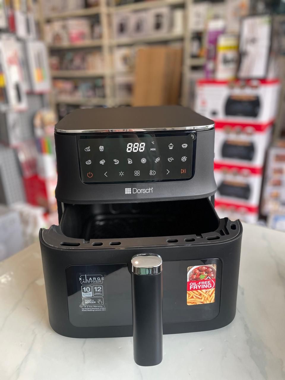 Dorsch07813 10L قلاية بدون زيت