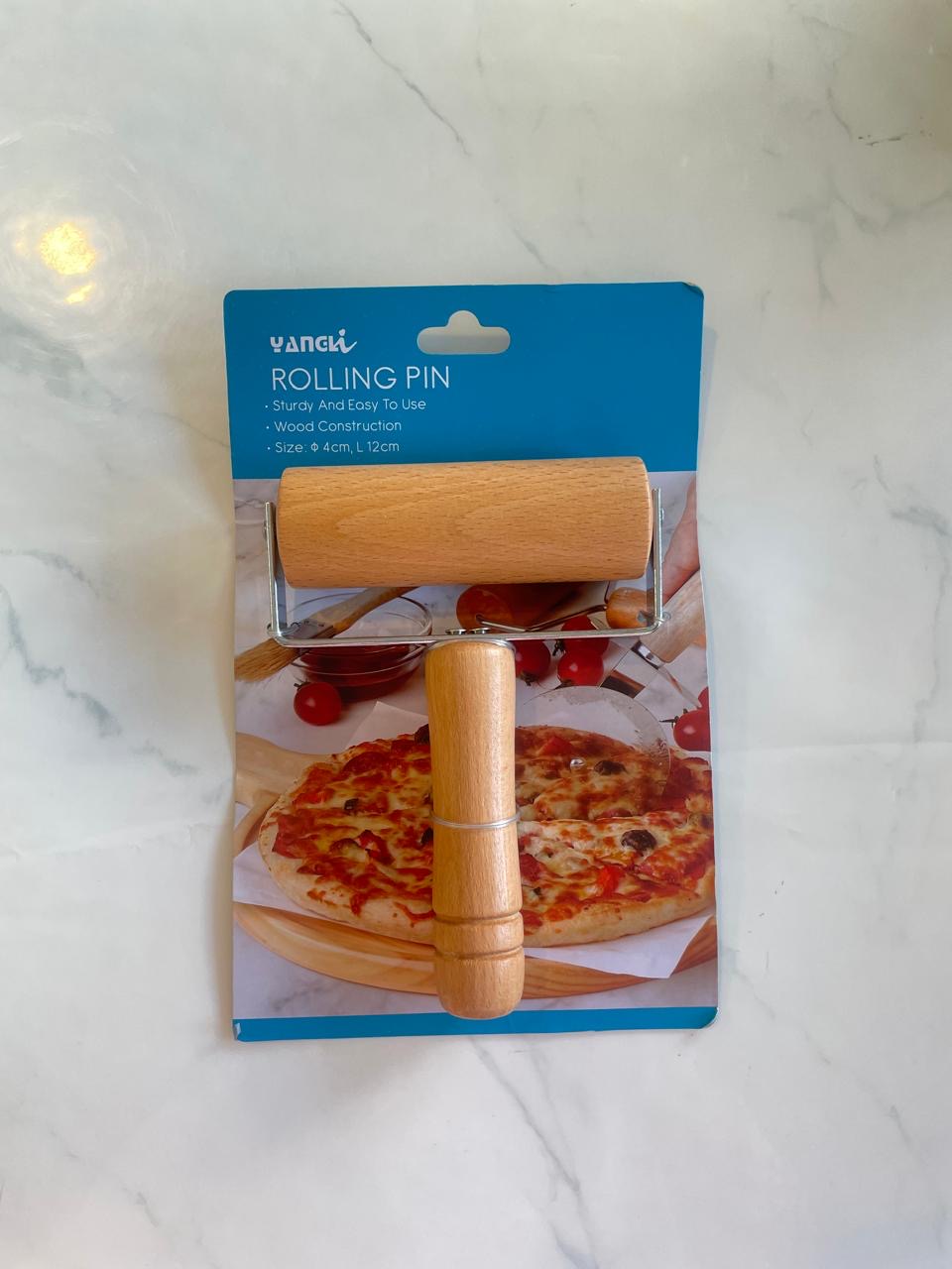 Rolling Pin Wood construction 4cm,L 12 cm