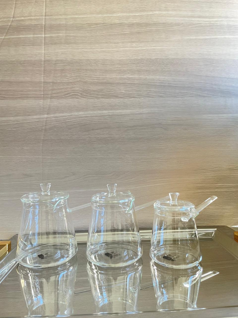 Dorsch Glass Coffee Pot Set of 3pcs 09250