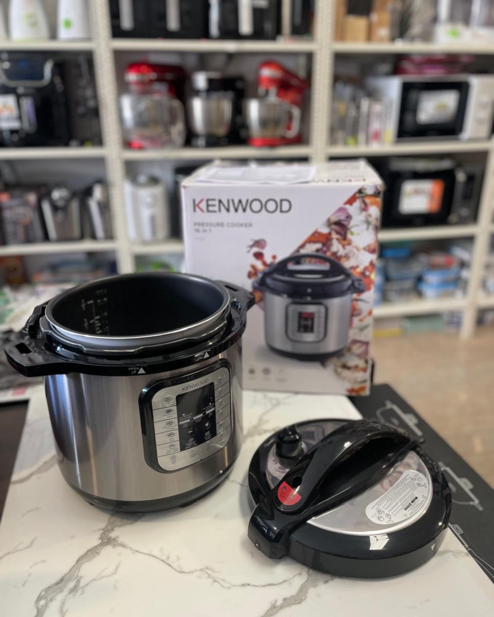 8L Kenwood PCM80  طنجرة الضغط الكهربائية