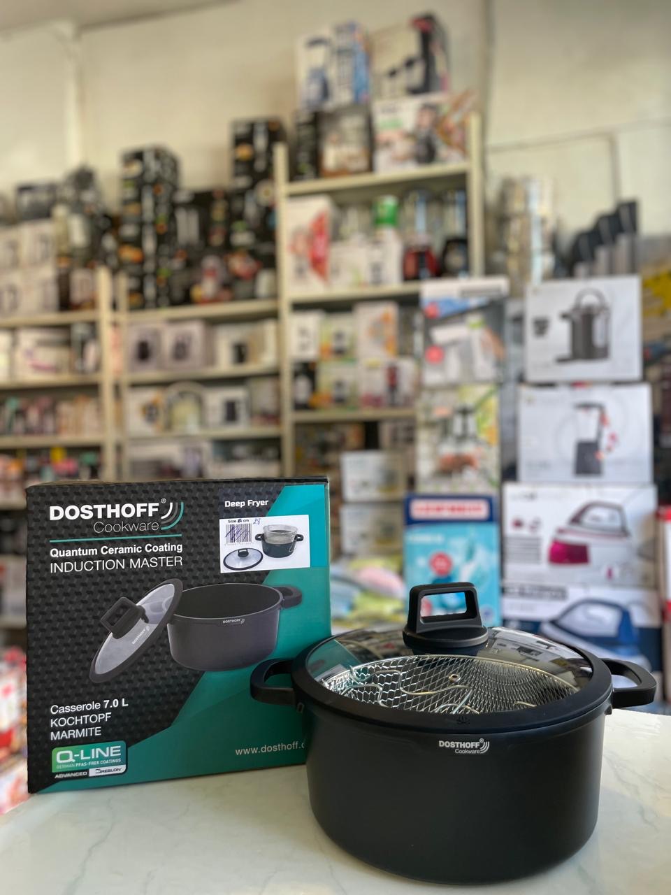 DOSTHOFF quantum طنجرة مع شبكة للقلي
