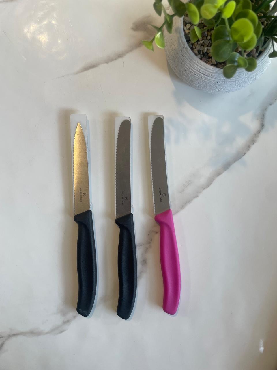 Victorinox 6.7836.L115سكينة زهر منشار راس عريض فلت