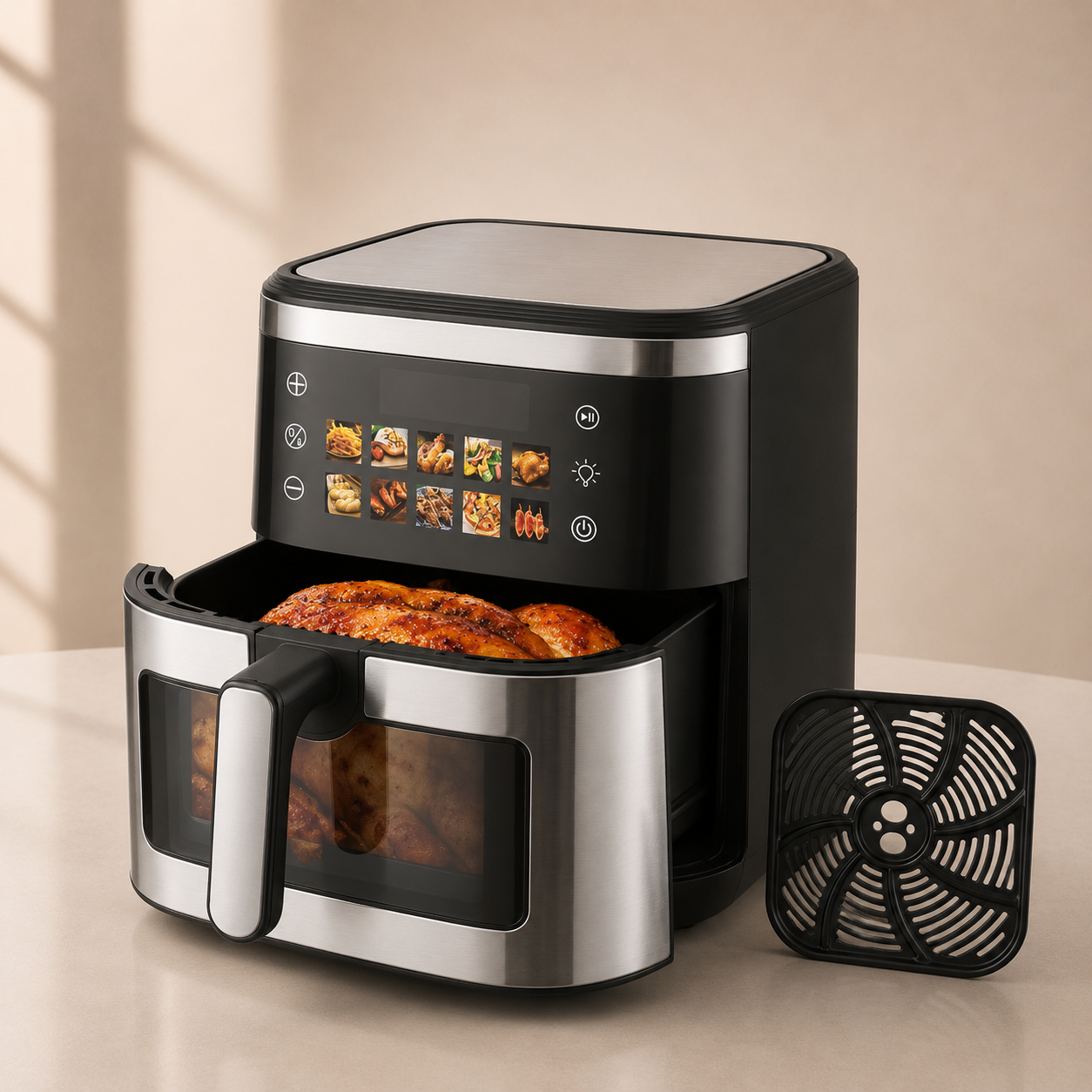 Air Fryer DSP 10L KB-2195 ا	قلاية هوائية DSP سعة 10 لتر KB-2195