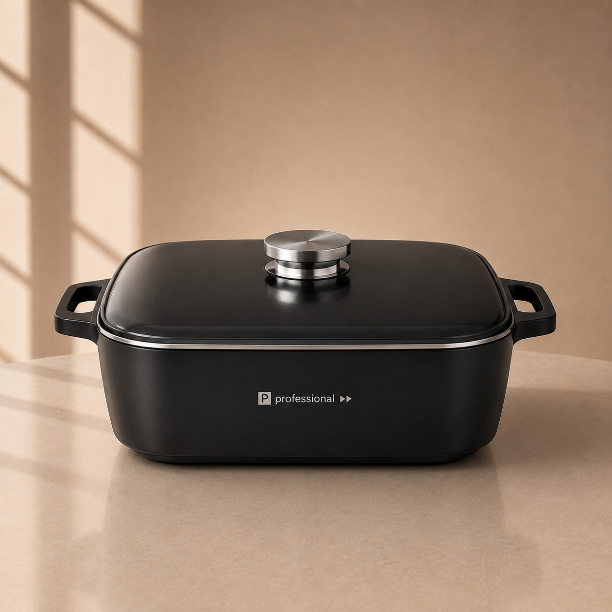 35cm Die-Cast Roasting Pan / Aroma Cover